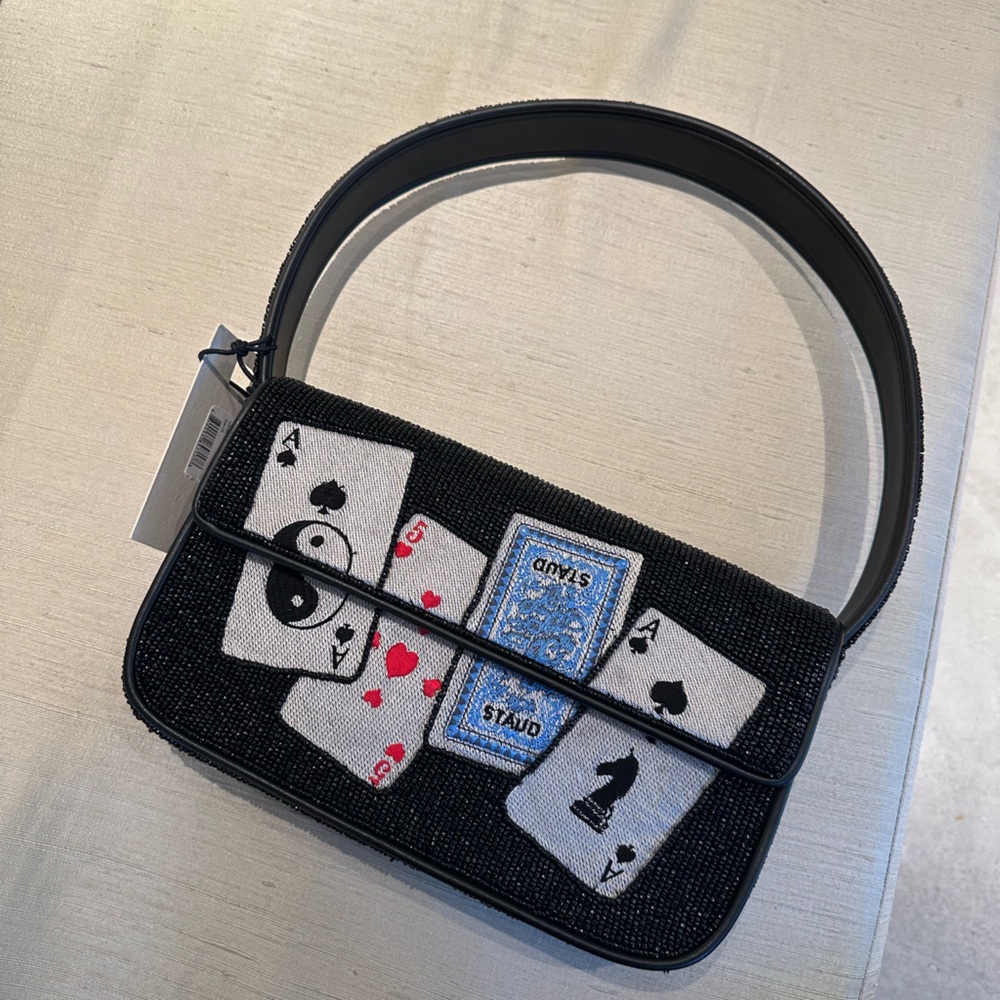 STAUD - TOMMY BAG HOUSE OF CARDS